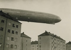 300 anonyme Fotos von Zeppelinen 1924–1939